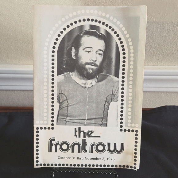 1975 George Carlin Program - Picture 1 of 9